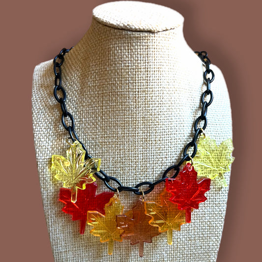 Colorful Autumn Necklace