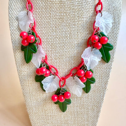 Holly necklace and optional matching earrings