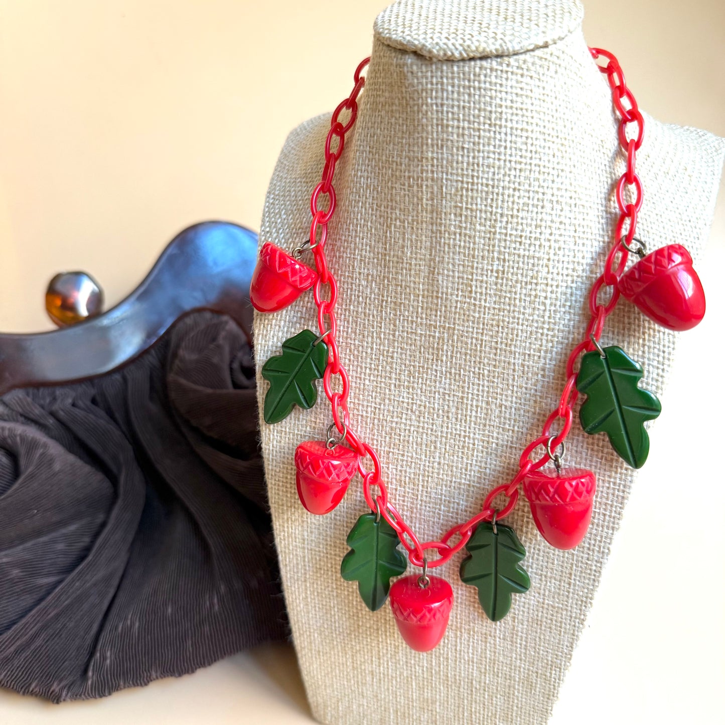 Autumn Acorn Necklace