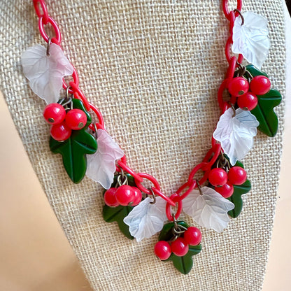 Holly necklace and optional matching earrings