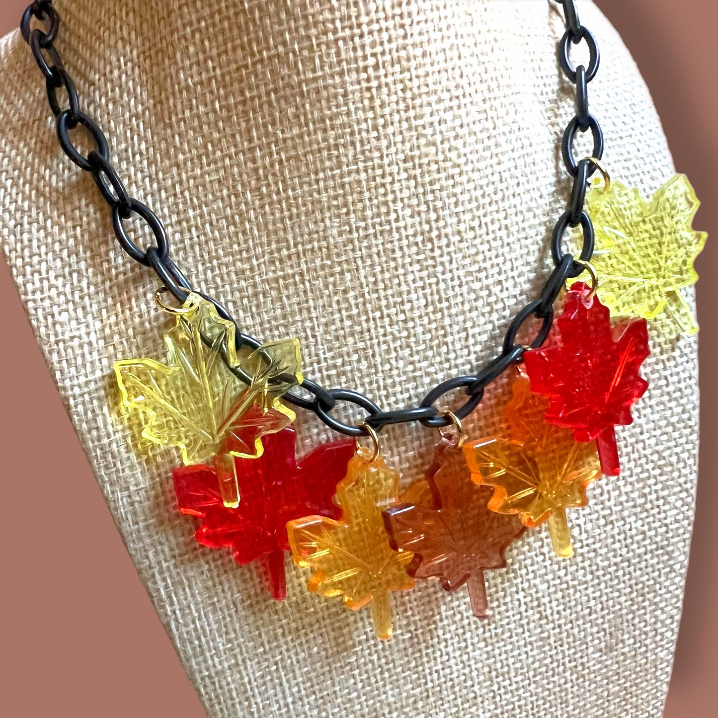 Colorful Autumn Necklace