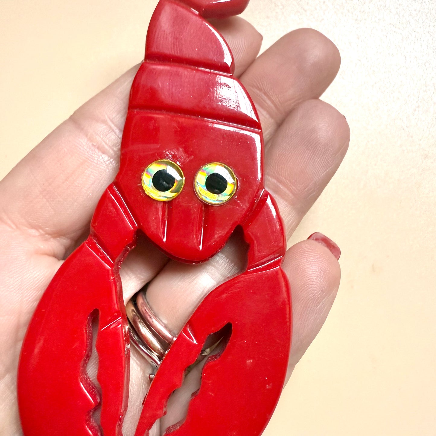 BARGAIN Jumbo Lobster brooch