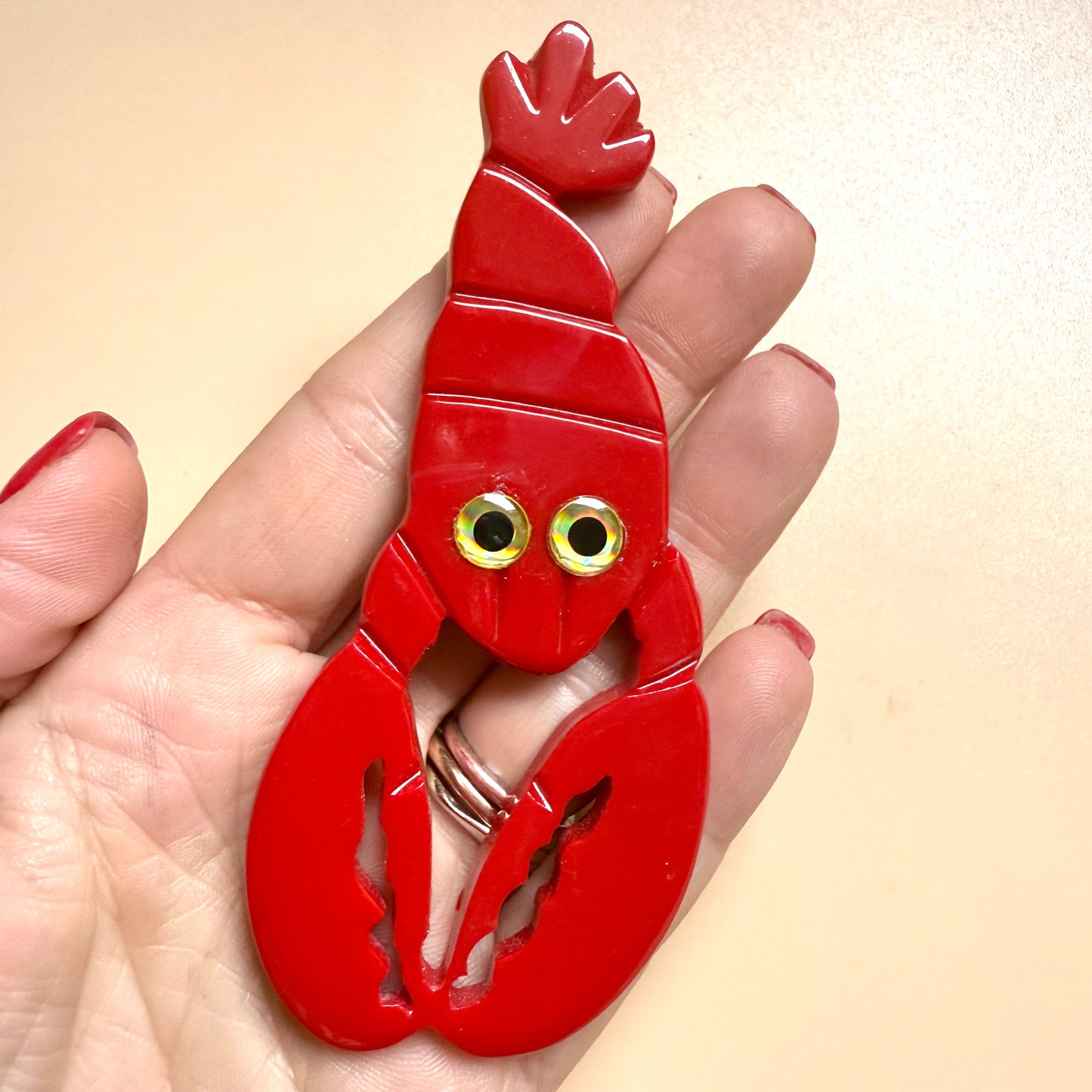 BARGAIN Jumbo Lobster brooch