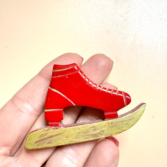 BARGAIN Skating Brooch