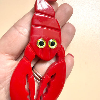 BARGAIN Jumbo Lobster brooch