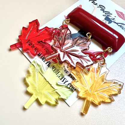 Colorful Autumn brooch