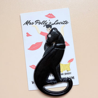 Black Panther Brooch