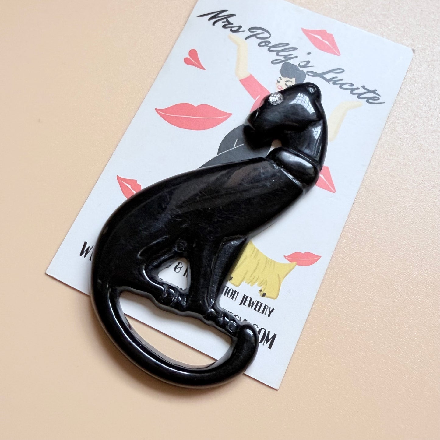 Black Panther Brooch