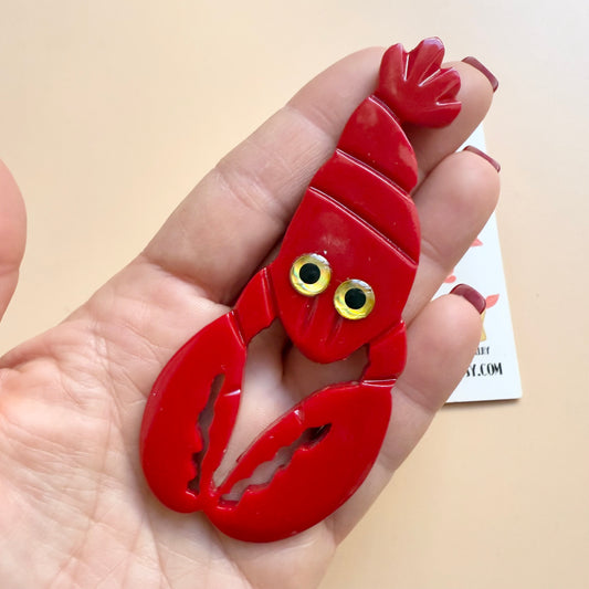 BARGAIN Jumbo Lobster brooch