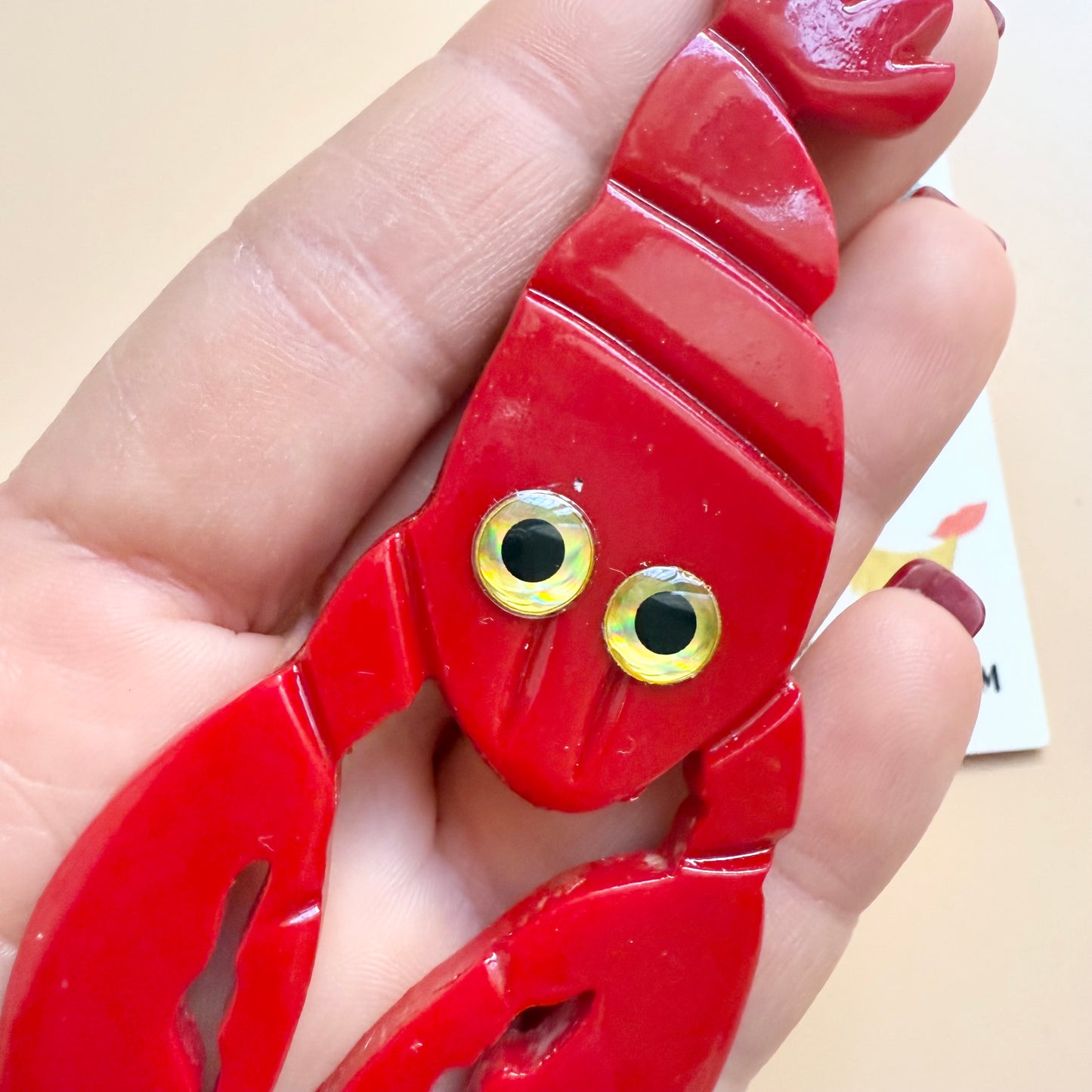 BARGAIN Jumbo Lobster brooch