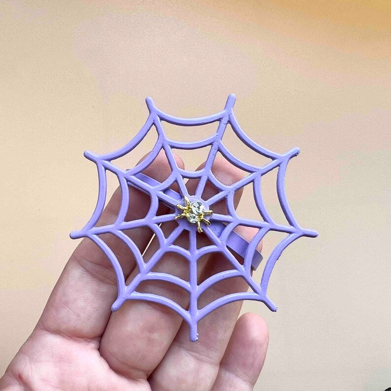 Spiderweb Scarf Ring