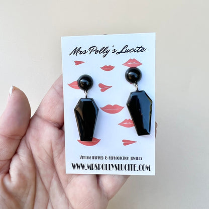 My coffin earrings