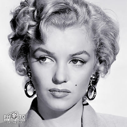 Marilyn Monroe Inspired Hoop Earrings