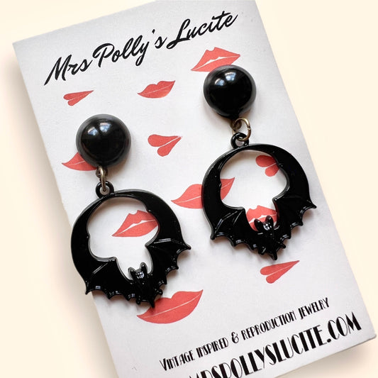 Bats Hoop earrings