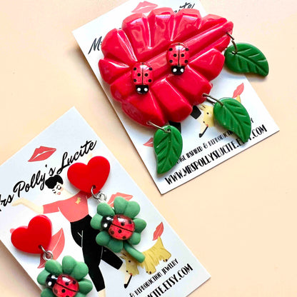 Love Ladybug brooch