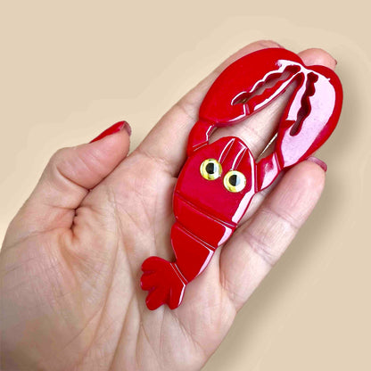 jumbo Lobster brooch