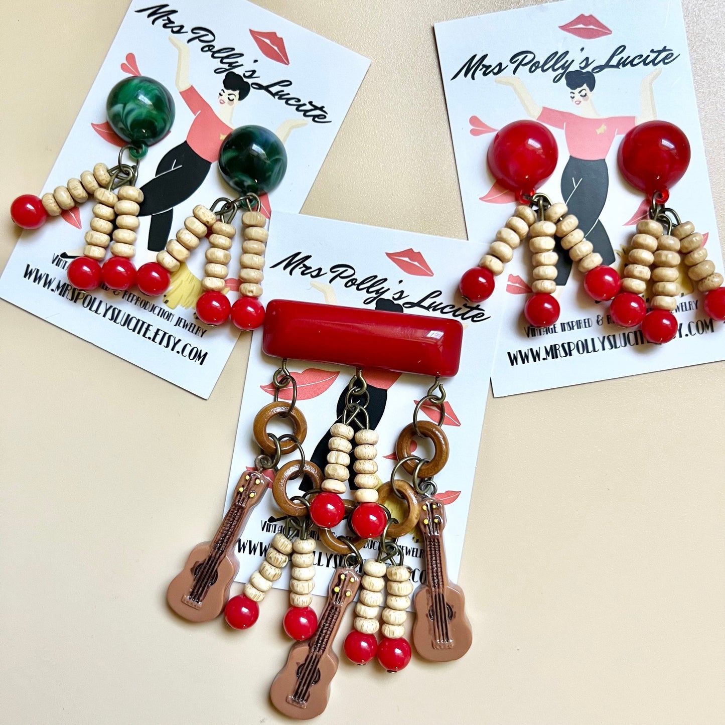 Maracas earrings