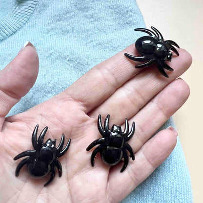 Gothic Spider Trio Resin Pin Set, Customize Your Style