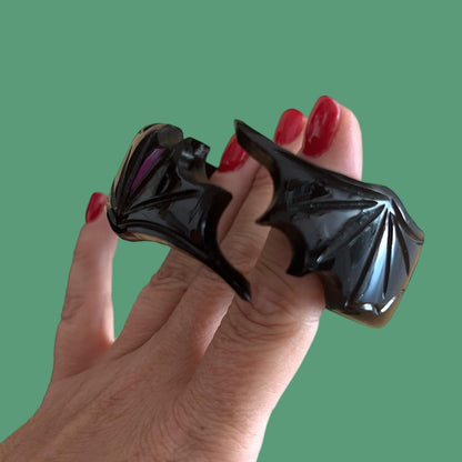 Bat Wings Resin Bangle